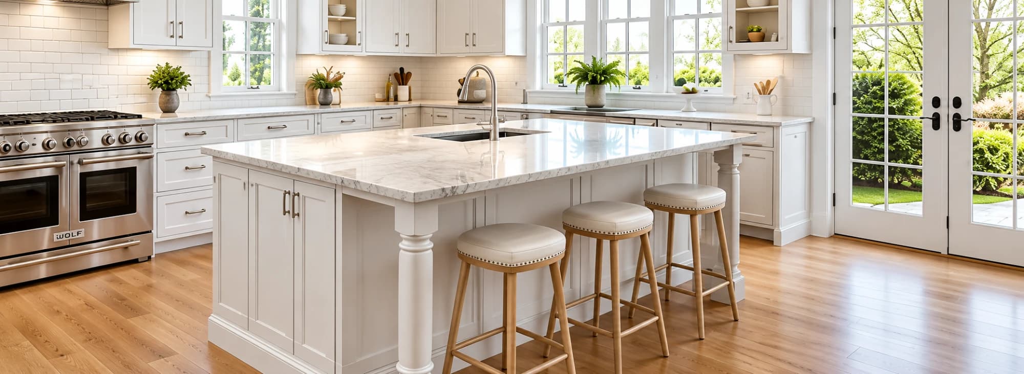 A clean, well-maintained home interior